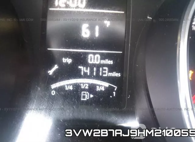 3VW2B7AJ9HM210055 фото 8