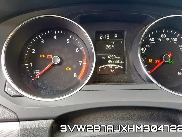 3VW2B7AJXHM304722 фото 9