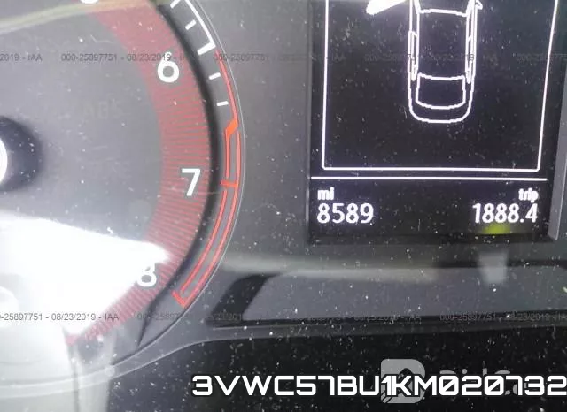 3VWC57BU1KM020732 фото 8