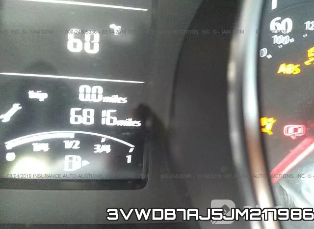3VWDB7AJ5JM217986 фото 8