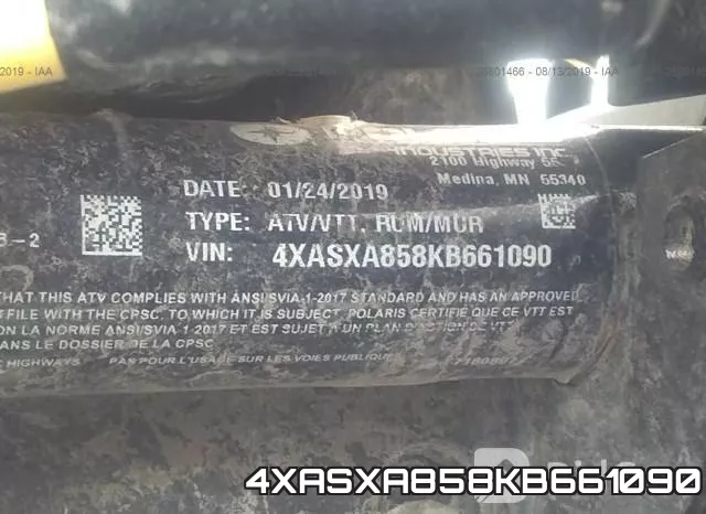 4XASXA858KB661090 фото 2