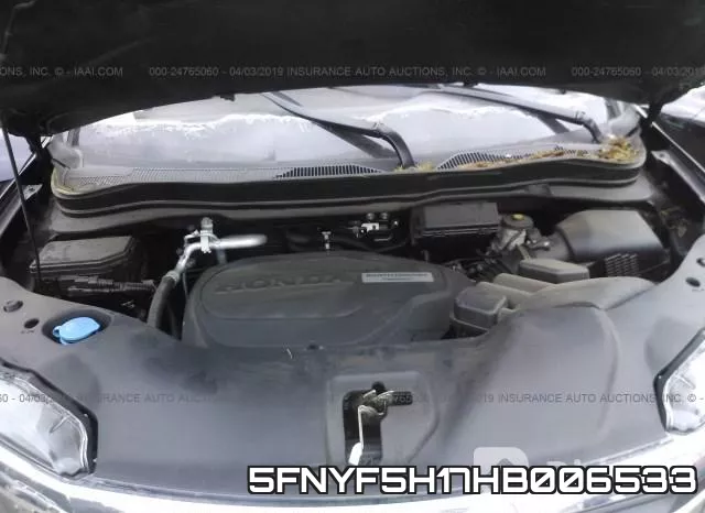 5FNYF5H17HB006533 фото 2