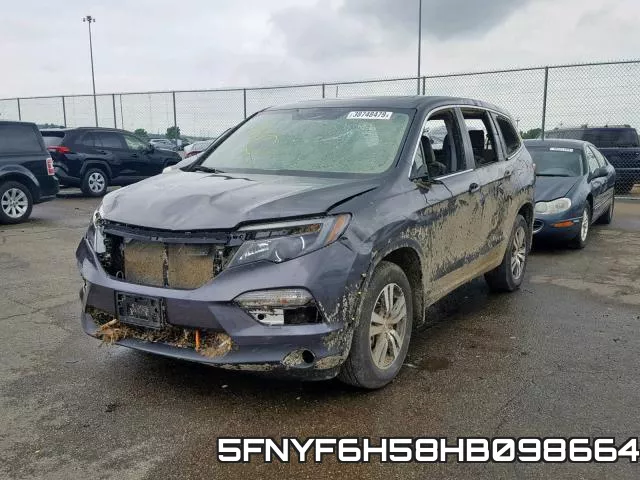 5FNYF6H58HB098664 фото 3