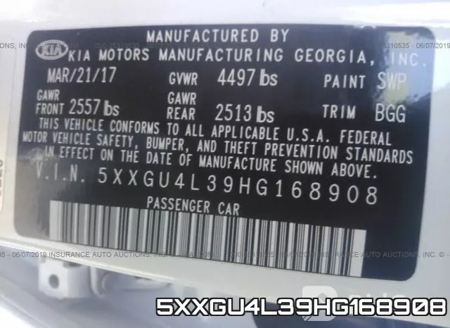 5XXGU4L39HG168908 фото 10