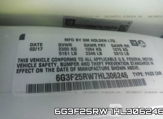 6G3F25RW7HL306246 фото 10