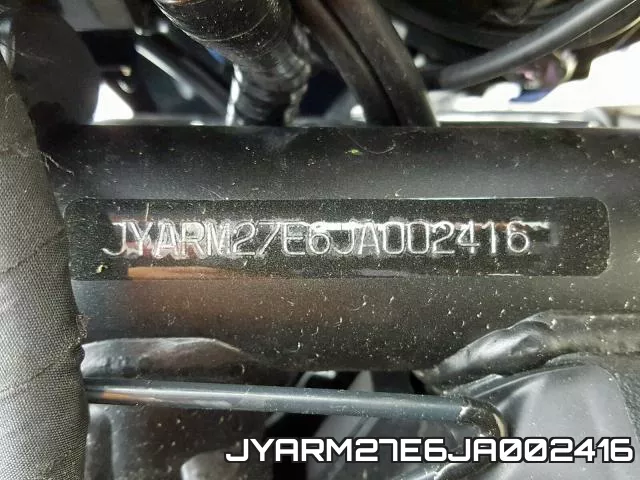 JYARM27E6JA002416 фото 2