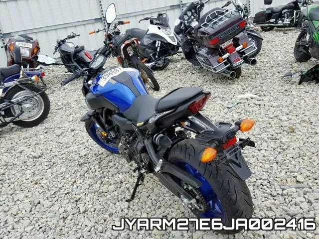JYARM27E6JA002416 фото 4