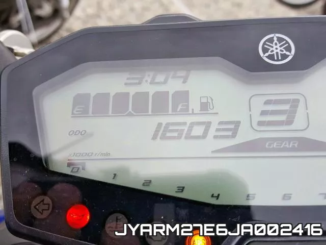 JYARM27E6JA002416 фото 9