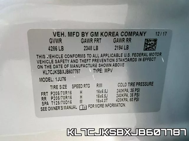 KL7CJKSBXJB607787 фото 2