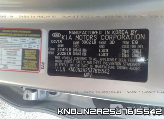 KNDJN2A25J7615542 фото 10