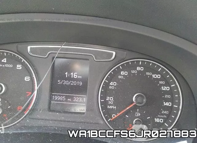 WA1BCCFS6JR027883 фото 8