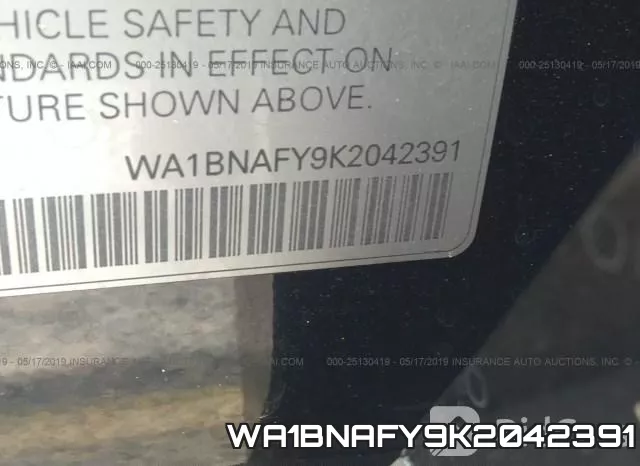 WA1BNAFY9K2042391 фото 10