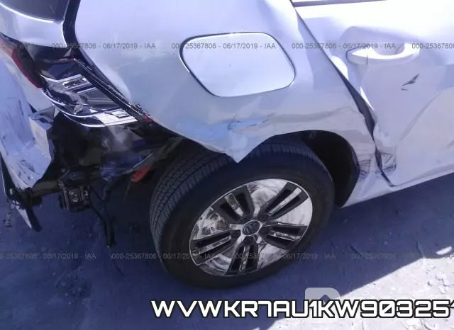 WVWKR7AU1KW903251 фото 7