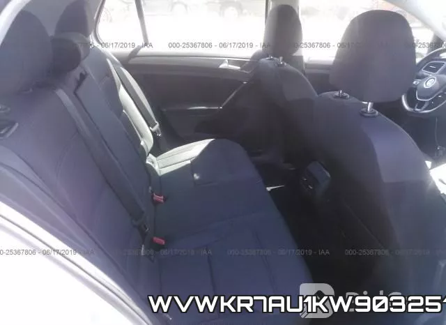 WVWKR7AU1KW903251 фото 9