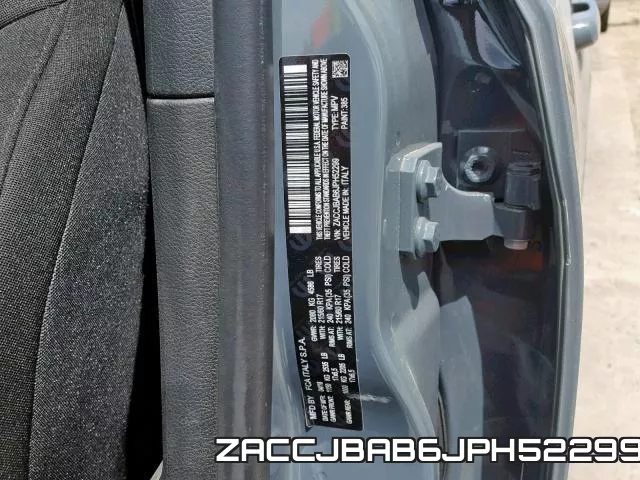 ZACCJBAB6JPH52299 фото 2