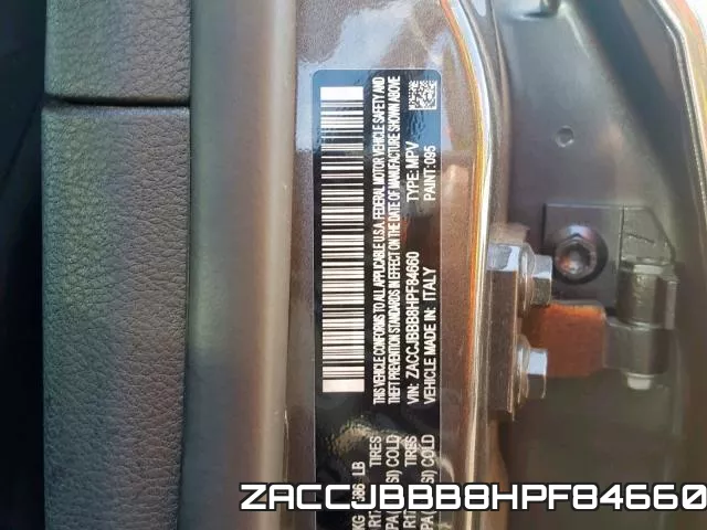 ZACCJBBB8HPF84660 фото 2