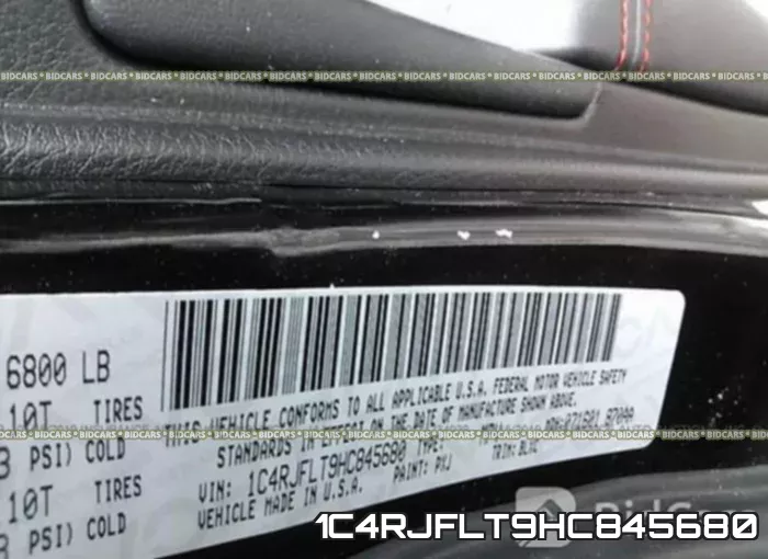 1C4RJFLT9HC845680 фото 10