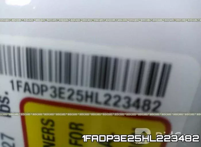 1FADP3E25HL223482 фото 10