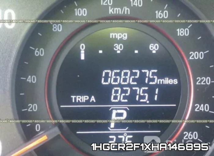 1HGCR2F1XHA146895 фото 8