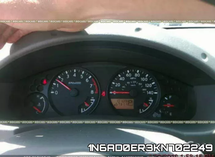 1N6AD0ER3KN702249 фото 8