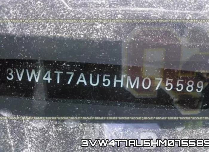 3VW4T7AU5HM075589 фото 10