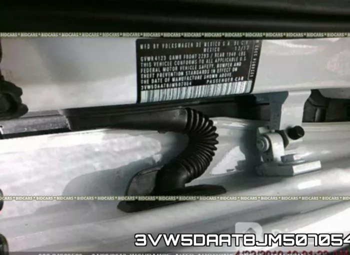 3VW5DAAT8JM507054 фото 10