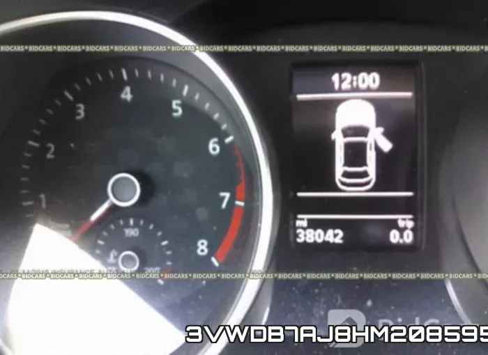 3VWDB7AJ8HM208595 фото 8