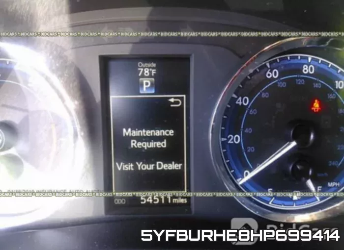 5YFBURHE8HP699414 фото 8