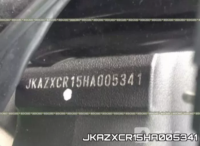 JKAZXCR15HA005341 фото 2