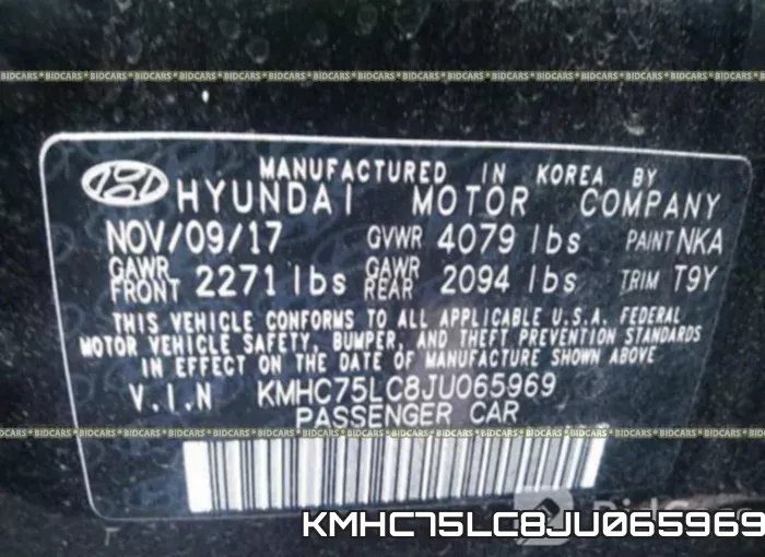 KMHC75LC8JU065969 фото 10