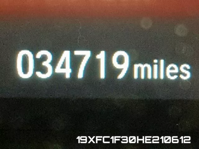 19XFC1F30HE210612 фото 9