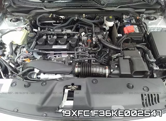 19XFC1F36KE002547 фото 2