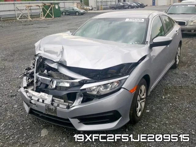 19XFC2F51JE209515 фото 3