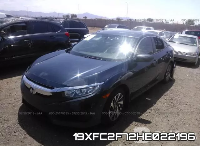 19XFC2F72HE022196 фото 3