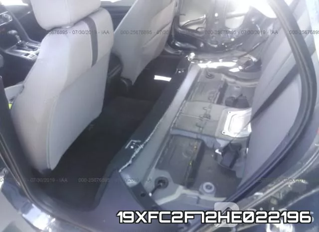 19XFC2F72HE022196 фото 9