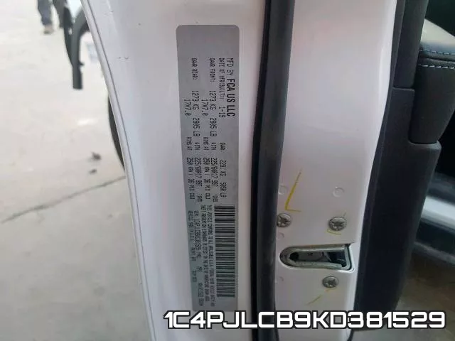 1C4PJLCB9KD381529 фото 2