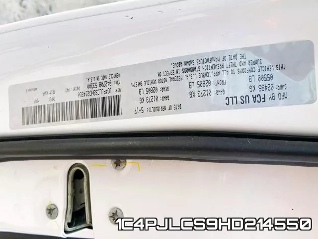 1C4PJLCS9HD214550 фото 2
