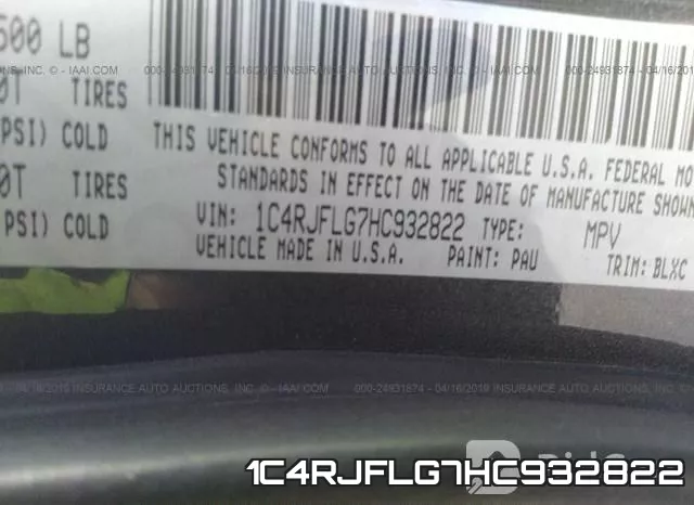 1C4RJFLG7HC932822 фото 10