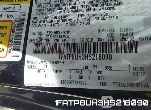 1FATP8UH3H5218090 фото 10