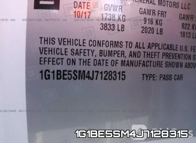 1G1BE5SM4J7128315 фото 10