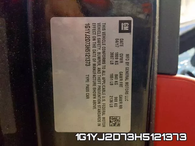 1G1YJ2D73H5121373 фото 2