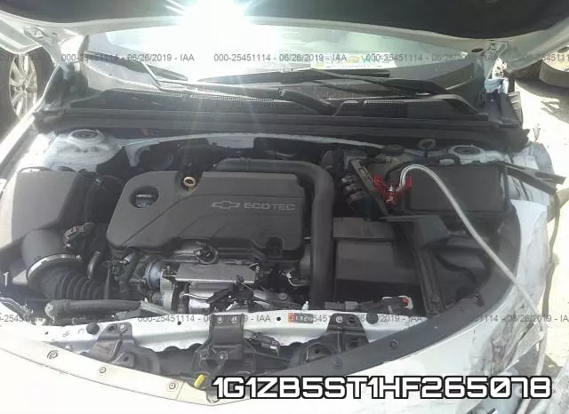 1G1ZB5ST1HF265078 фото 2
