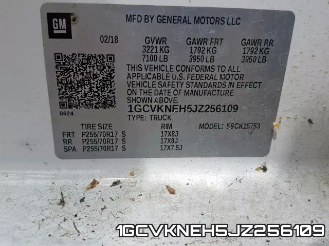 1GCVKNEH5JZ256109 фото 2