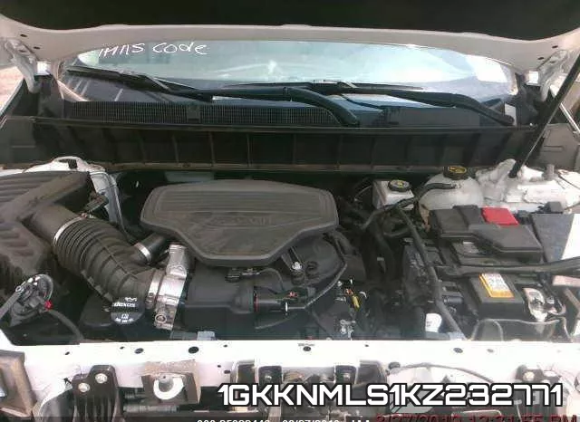 1GKKNMLS1KZ232771 фото 2