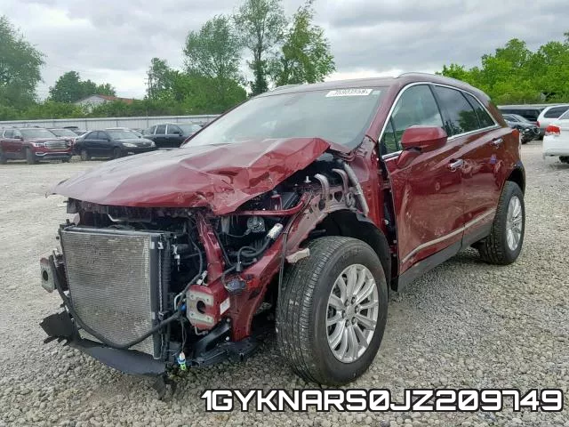 1GYKNARS0JZ209749 фото 3