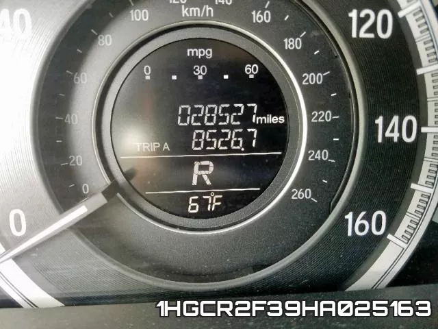 1HGCR2F39HA025163 фото 9
