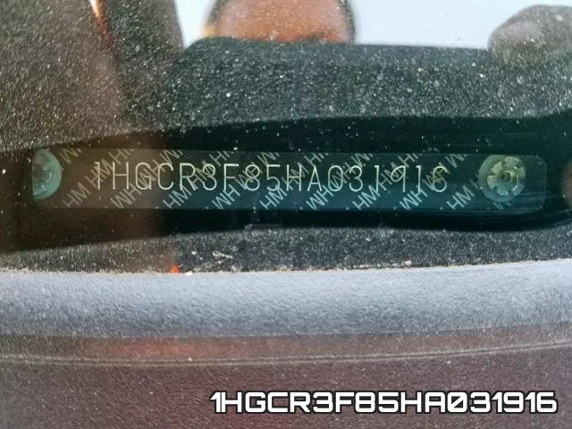 1HGCR3F85HA031916 фото 2