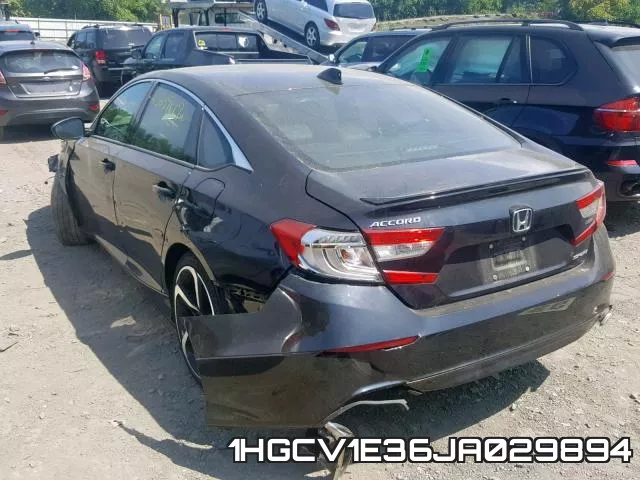 1HGCV1E36JA029894 фото 4