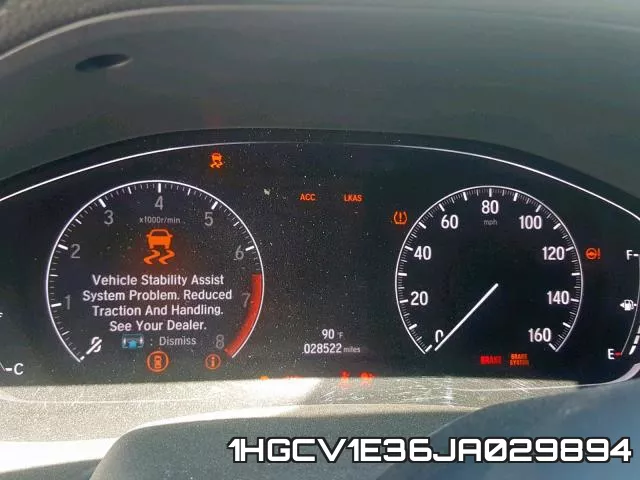1HGCV1E36JA029894 фото 9