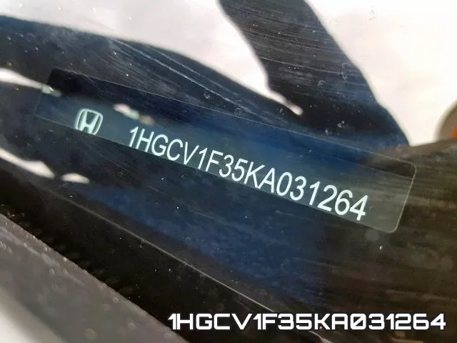 1HGCV1F35KA031264 фото 2